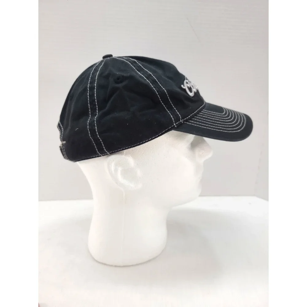 The Game Coors Light Trucker Hat Adjustable Cap Black White Embroidered Logo